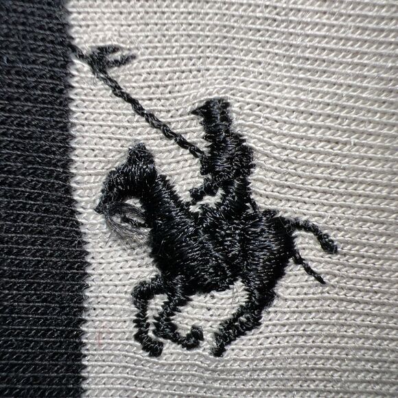 Knights Of Round Table Vintage 80s Mens L Polo Cotton Blend Knit Embroider Logo - Picture 4 of 10
